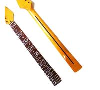 Electric Guitar Necks 22 Frets Yellow Maple Electric Guitar Neck Professional DIY Accessories