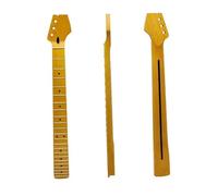 Electric Guitar Necks Matte Yellow 6 String Electric Guitar Neck 22 Fret Peach Pipe Handle