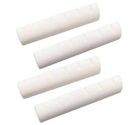 Electric Guitar Nut for 6 String 43mm Guitar Nut Pre-Slotted Flat Bottom 4Pcs Electric Parts Parts Accessories MUSICAL INSTRUMENTS.