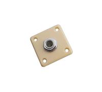 Electric Guitar Output Plate Square Cover With Mounting Screws For Enhanced Durability & Noise-Free Sound Interface Connecting Hole
