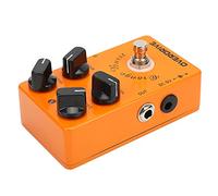 Electric Guitar Overdrive Pedal, Overdrive Effect Pedal Convenient Portable for Music Club for Guitarists for Music Lovers for Music School