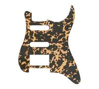 Electric Guitar Parts 11 Holes HSS Humbucker Guitar Pickguard Plate No Volume Hole(4Ply7)