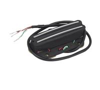 Electric Guitar Parts 1PC Black Alnico 5 Dual Rails Bridge Pickup Electric Guitar Mini Humbucker Pickup For TL Guitar(9-10K)