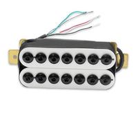 Electric Guitar Parts 7 String Electric Guitar Big Hex Adjustable Screw Dual Coil Pickup Coil Splitting Pickup N8.5K/B14K Output Guitar Part(Bridge B)
