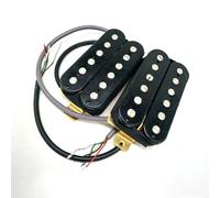 Electric Guitar Parts 7-string Electric Guitar Double Double Coil Pickup Black Frame 4-wire Double Pickup Neck Bridge Kit