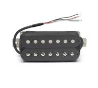 Electric Guitar Parts Alnico 5 7-String Electric Guitar Humbucker Pickup Coil Splitting Pickup Guitar Parts Black N-8.8K/B-14.2K(Bridge)