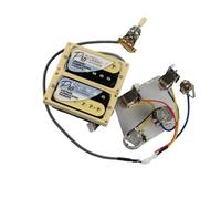 Electric Guitar Parts Alnico 5 Pro Push/Pull Wiring Harness Electric Guitar Double Coil Pickup For Guitar Parts(Yellow 5)