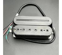 Electric Guitar Parts Alnico V Electric Guitar Humbucker Hex Screw Adjusting Guitar Bridge Pickup With 4 Conduct Cable/Coil Splitting 16.6K