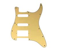Electric Guitar Parts For 11 Holes HSS Humbucker Guitar Pickguard Plate No Volume Hole(3Ply2)