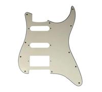 Electric Guitar Parts For 11 Holes HSS Humbucker Guitar Pickguard Plate No Volume Hole(3Ply4)