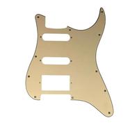 Electric Guitar Parts For 11 Holes HSS Humbucker Guitar Pickguard Plate No Volume Hole(3Ply5)
