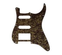 Electric Guitar Parts For 11 Holes HSS Humbucker Guitar Pickguard Plate No Volume Hole(4Ply4)