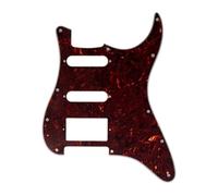 Electric Guitar Parts For 11 Holes HSS Humbucker Guitar Pickguard Plate No Volume Hole(4Ply5)
