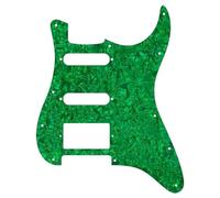 Electric Guitar Parts For 11 Holes HSS Humbucker Guitar Pickguard Plate No Volume Hole(4Ply7)