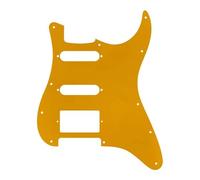Electric Guitar Parts - For Fd /St11 Holes HSS Humbucker Guitar Pickguard Plate No Volume Hole(4Ply8)