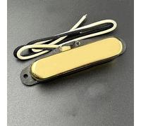 Electric Guitar Parts Single Coil Pickup Neck Electric Guitar Pickup Alnico V Magnet Fiber Plate Bobbin Rod For TL Guitar Chrome/Gold/Black(Gold)