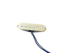 Electric Guitar Parts Single-jointed Staggered Steel Cardboard Alnico5 Pickup For ST Electric Guitar(Middle C)