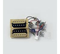 Electric Guitar Parts Suitable For LP Guitar Humbucker Electric Guitar Pickup Single Cut Solderless 1 Set Of Guitar Accessories(B)