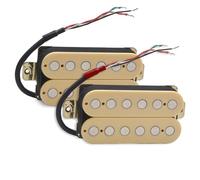 Electric Guitar Parts Suitable For Six-string ST Electric Guitar Double-coil Pickup Pattern Magnetic Column Electric Guitar Accessories(B+N A)