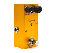 Electric Guitar Pedals - Metal Distortion, Digital Delay, Analog Echo, Tremolo, Overdrive, Classic Chorus Effect Pedals for Heavy Metal, Rock, and Bass Guitar Players (Yellow: Tremolo)