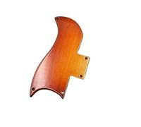 Electric Guitar Pick Guard Back Plate 1pcs 3 Ply 5Holes Solid Wood Pickguard For SG 61 Electric Guitar(4)