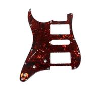 Electric Guitar Pick Guard Back Plate HSH Left Handed ST Guitar Pickguard Tortoise Color(1)