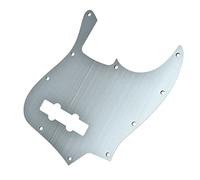 Electric Guitar Pickguard 10 Hole Modern-Style Metal Aluminium Bass Pickguard Fits for Electric Guitar Bass (Color : 03)
