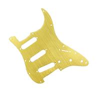 Electric Guitar Pickguard 11 Hole Metal Aluminum Pickguard SSS Electric Guitar Pick Guard Scratch Plate (Color : 02)