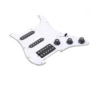 Electric Guitar Pickguard And Black SSH Loaded Prewired Scratchplate Assembly (Color : 02)