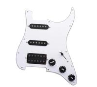 Electric Guitar Pickguard And Black SSH Loaded Prewired Scratchplate Assembly PVC Pickguard(7)