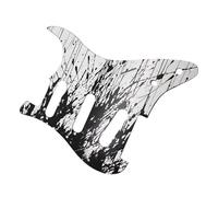Electric Guitar Pickguard Assembly Scratch Plate Guitar Accessory Back Plate Scratchplate Suitable Replacement Pickguard