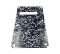 Electric Guitar Pickguard Back Plate Pickup Cover Scratchplate Assembly PVC Texture Faceplate Suitable for Back Panel