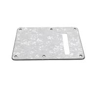 Electric Guitar Pickguard Back Plate Pickup Cover Scratchplate Assembly PVC Texture Faceplate Suitable for Back Panel