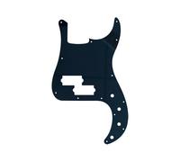 Electric Guitar Pickguard Bass Guitar Pickguard In Various Colors With Flame Pattern(1Ply Matt Black)