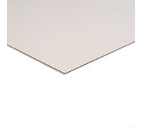 Electric Guitar Pickguard Blank Sheet, 3 Ply Scratchplate Material For DIY, 44 X 29 Cm, Quality Protective Film, For ST And Styles, Multiple Colors(Cream)