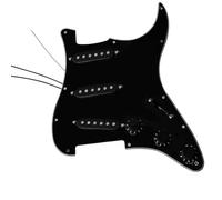 Electric Guitar Pickguard Ceramic Dual Rails Pickup Prewired Loaded Electric Guitar Pickguard(1)