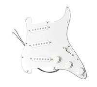 Electric Guitar Pickguard Ceramic Dual Rails Pickup Prewired Loaded Electric Guitar Pickguard(2)