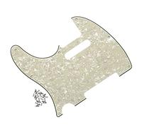 Electric Guitar Pickguard Left Handed Guitar Pickguard with Screws for For TL Electric Guitar parts (Color : Aged 4ply)
