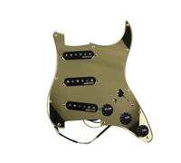 Electric Guitar pickguard Parts 7-Way type fully loaded Prewired Pickguard SSS Ainico 5 Single coil Pickups Set for And Electric guitar (Color : 9)