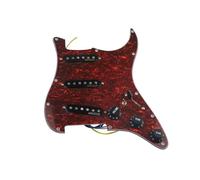 Electric Guitar pickguard Parts 7-Way type fully loaded Prewired Pickguard SSS Ainico 5 Single coil Pickups Set for And Electric guitar (Color : 4)