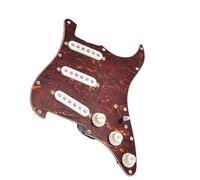 Electric guitar pickguard pickup 1Set Alnico SSS Loaded Prewired Electric Guitar Pickguard Pickup For FD ST Style Guitar Red