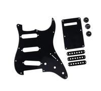 Electric Guitar Pickguard Pickup 1set SSS Electric Guitar Pickguard Back Plate Pickup Cover Knobs Tips For St SQ Accessories Parts