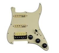 Electric Guitar Pickguard Pickup 7 Way Type Fully Loaded Guitar Pickup Prewired Pickguard Pickup SSH Humbucker Pickup(F)
