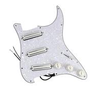 Electric Guitar Pickguard Pickup Alnico 5 Dual Rails Loaded Prewired Guitar Pickguard SSS ST 11 Holes Professional Pickguard Pickup