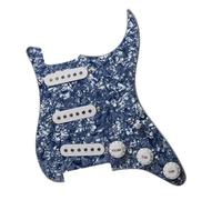 Electric Guitar Pickguard Pickup Alnico 5 SSS Prewired Guitar Pickguard Loaded Pickguard Staggered Pickups 48/50/52mm For FD ST Electric Guitar(D)