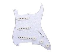 Electric Guitar Pickguard Pickup Alnico 5 SSS Prewired Guitar Pickguard Loaded Pickguard Staggered Pickups 48/50/52mm For FD ST Guitar(H)