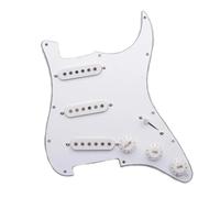 Electric Guitar Pickguard Pickup Alnico 5 SSS Prewired Guitar Pickguard Loaded Pickguard Staggered Pickups 48/50/52mm For FD ST Electric Guitar(I)