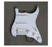 Electric Guitar Pickguard Pickup Applicable To The SSH Pickup Guard Circuit Assembly Kit For Electric Guitars(Withe)