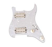 Electric Guitar Pickguard Pickup Electric Guitar Pickguard Electric Guitar Double Double Pickguard Full Set Of Pickups(B)