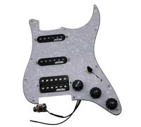 Electric Guitar Pickguard Pickup Electric Guitar Pickups Alnico5 SSH Style 7-way Type Fully Loaded Pickguard Suitable For Guitar(A)